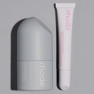 Hailey Bieber Rhode Bday Duo Vanilla Cake Lip Treatment + Peptide Glazing Fluid